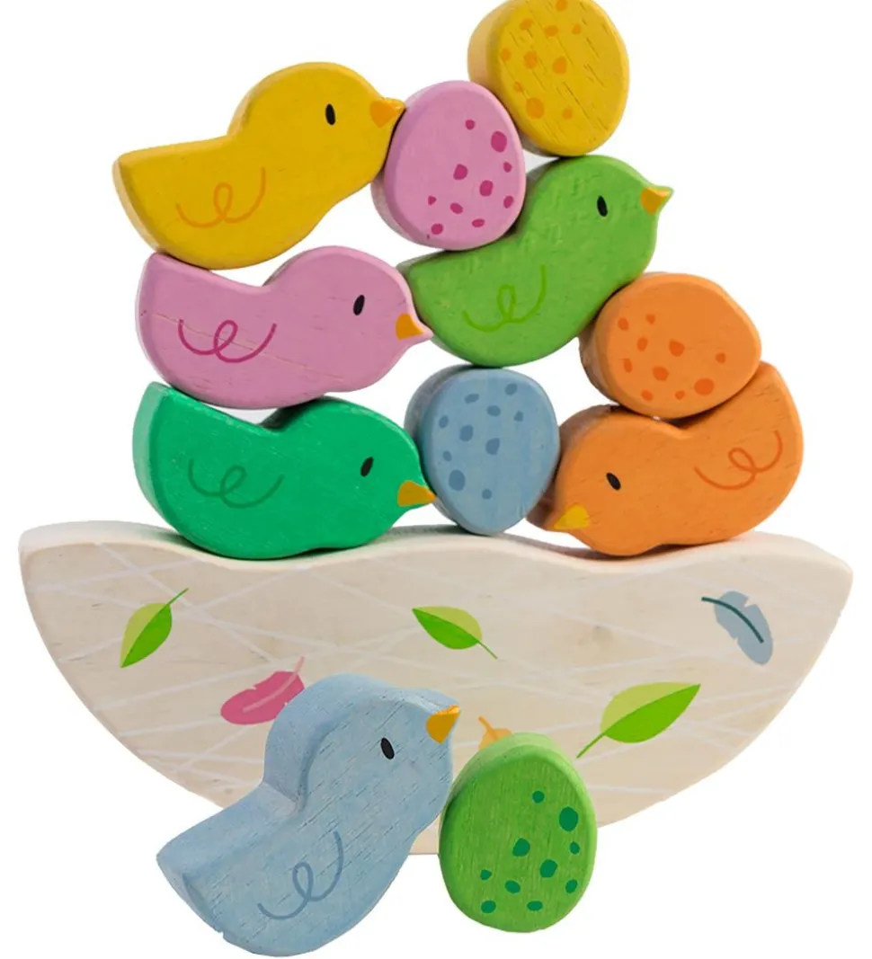 Tender Leaf Trælegetøj - Mine Første Stabledyr - 12 Dele - Fugle