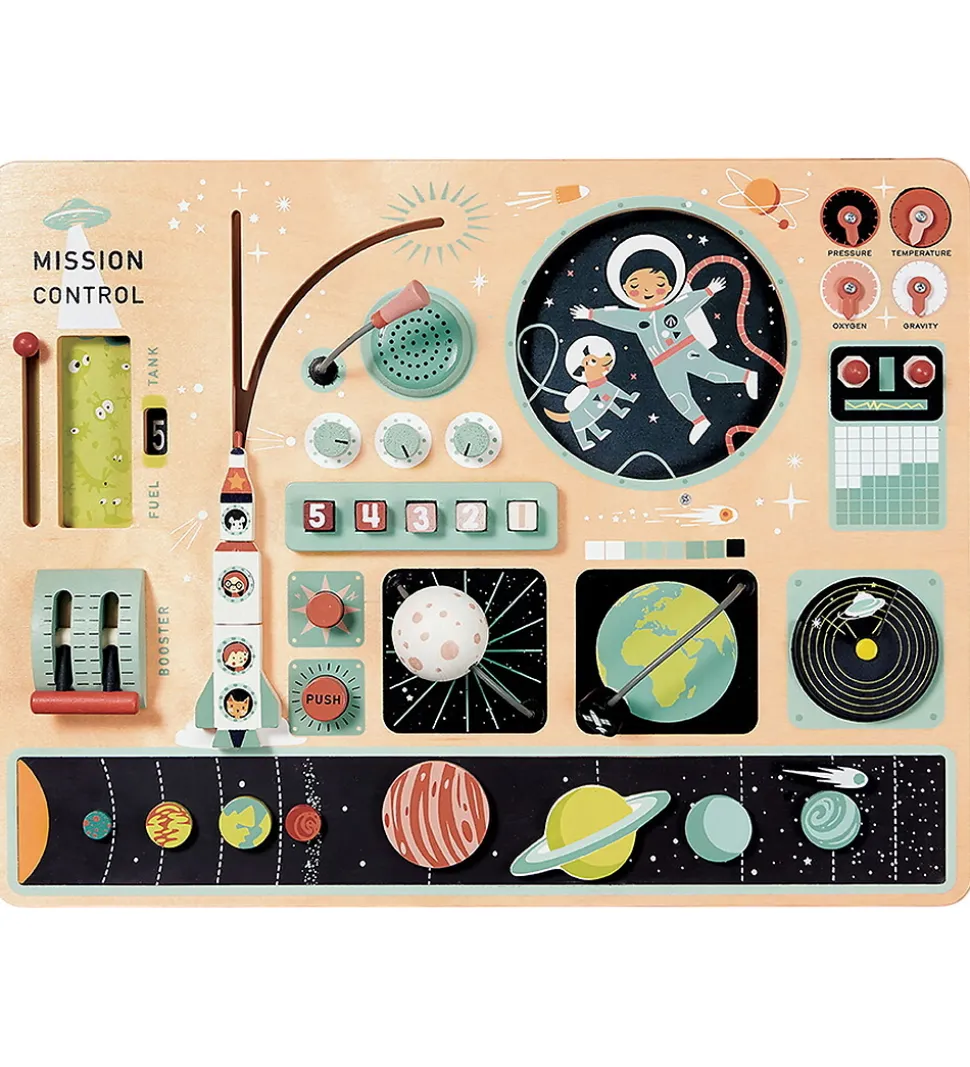 Tender Leaf Trælegetøj - Rumstation Kontrolrum - Ekspedition Til