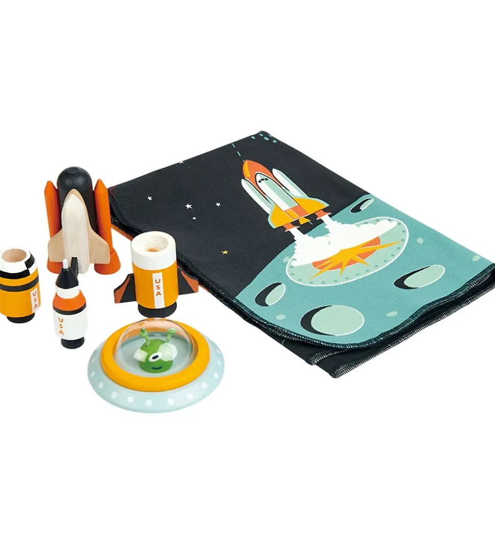 Tender Leaf Trælegetøj - Rumeventyr m. Legemåtte