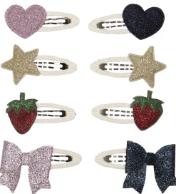 That's Mine Hårspænder - 8-pak - Tilly - Birch/Glitter