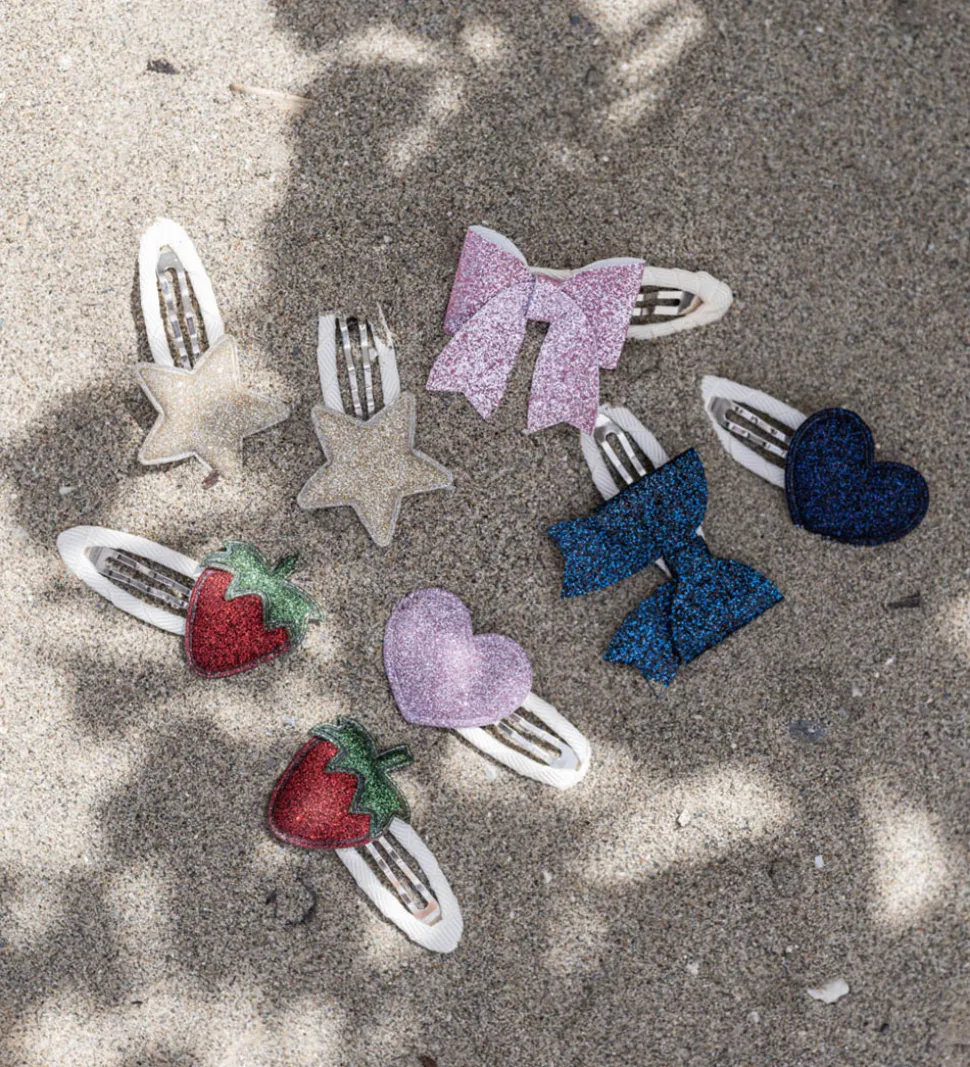 That's Mine Hårspænder - 8-pak - Tilly - Birch/Glitter