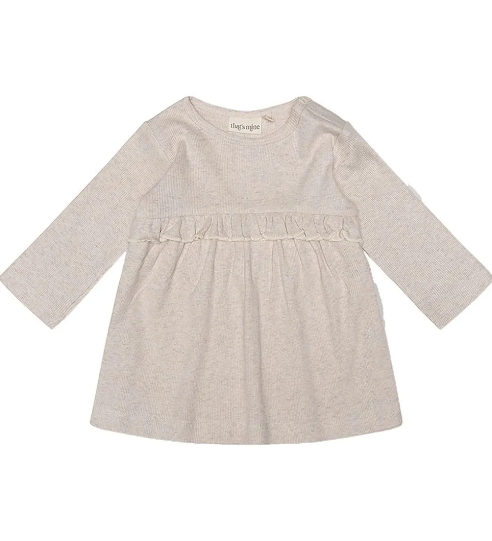 That's Mine Tunika - Wella - Rib - Light Brown Melange