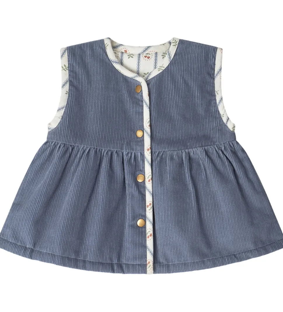 That's Mine Vest - Rubi - Fløjl - Flint Stone