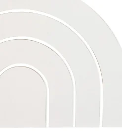 That's Mine Vægdekoration - Regnbue - 17x27 - Hvid