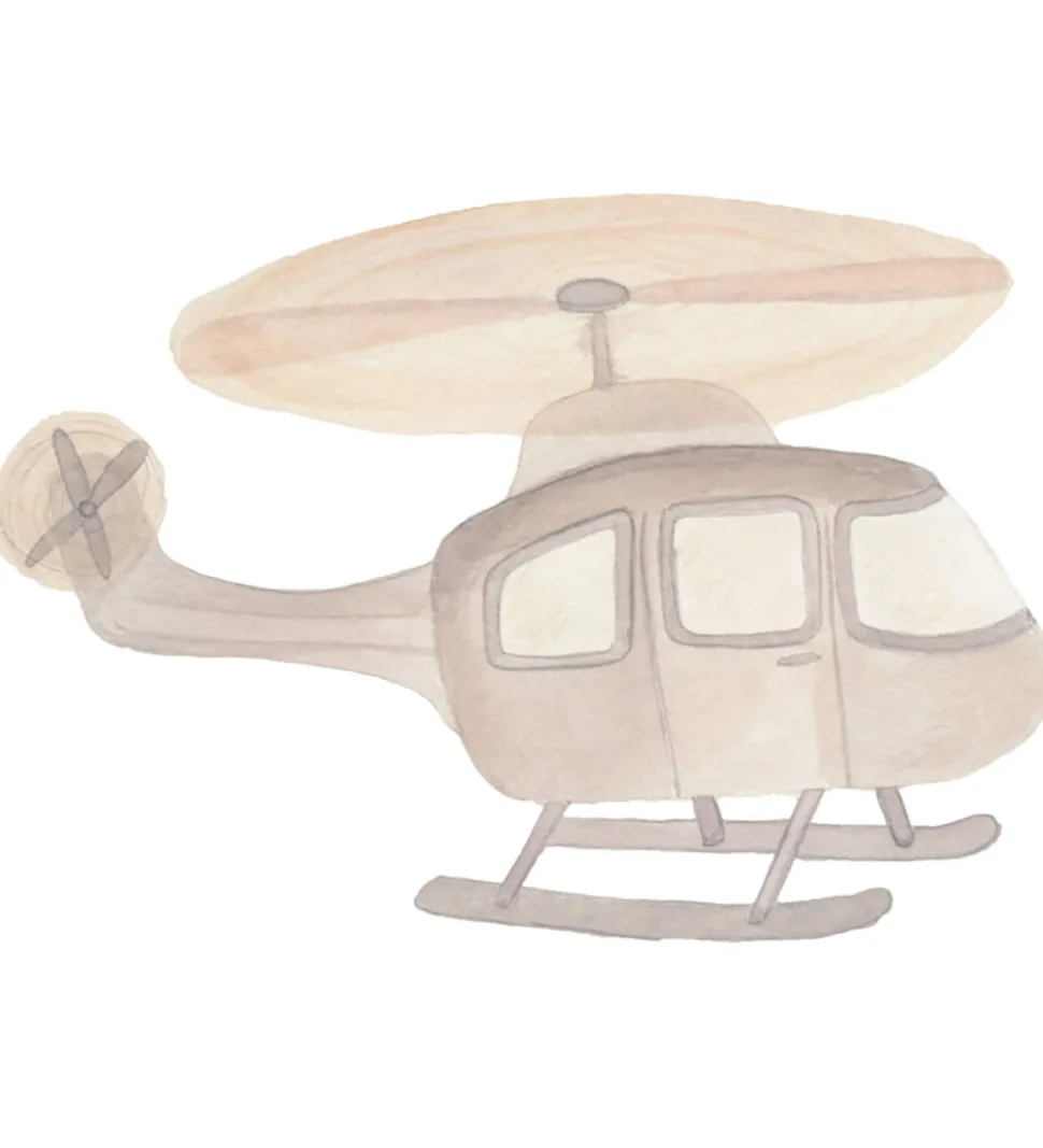 That's Mine Wallstickers - Helicopter - Multi