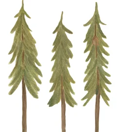 That's Mine Wallstickers - Fyrretræer - 3 stk. - Small