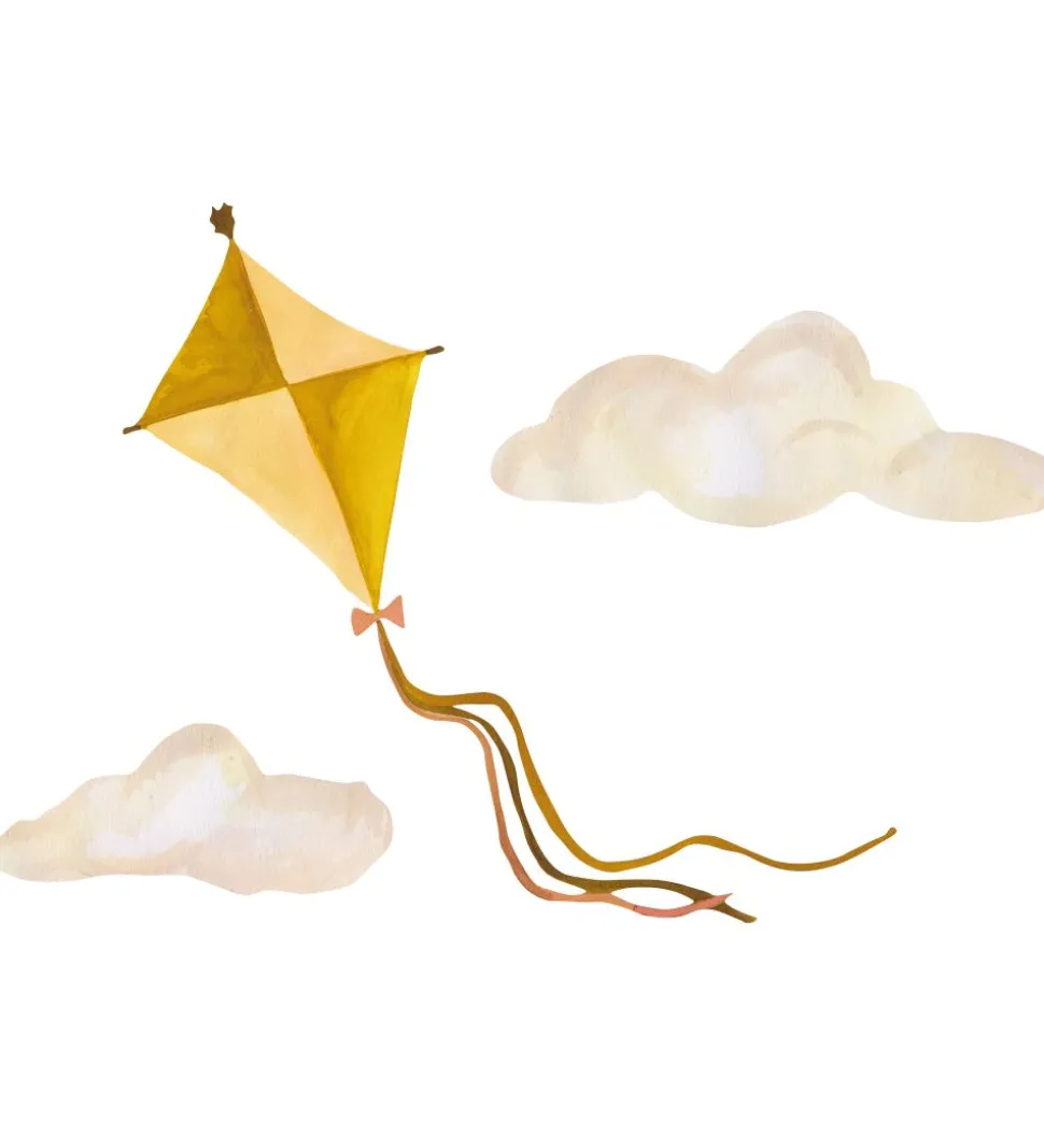 That's Mine Wallstickers - Drage - Lille - Ochre