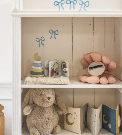 That's Mine Wallstickers - 5-pak - Blå Sløjfe