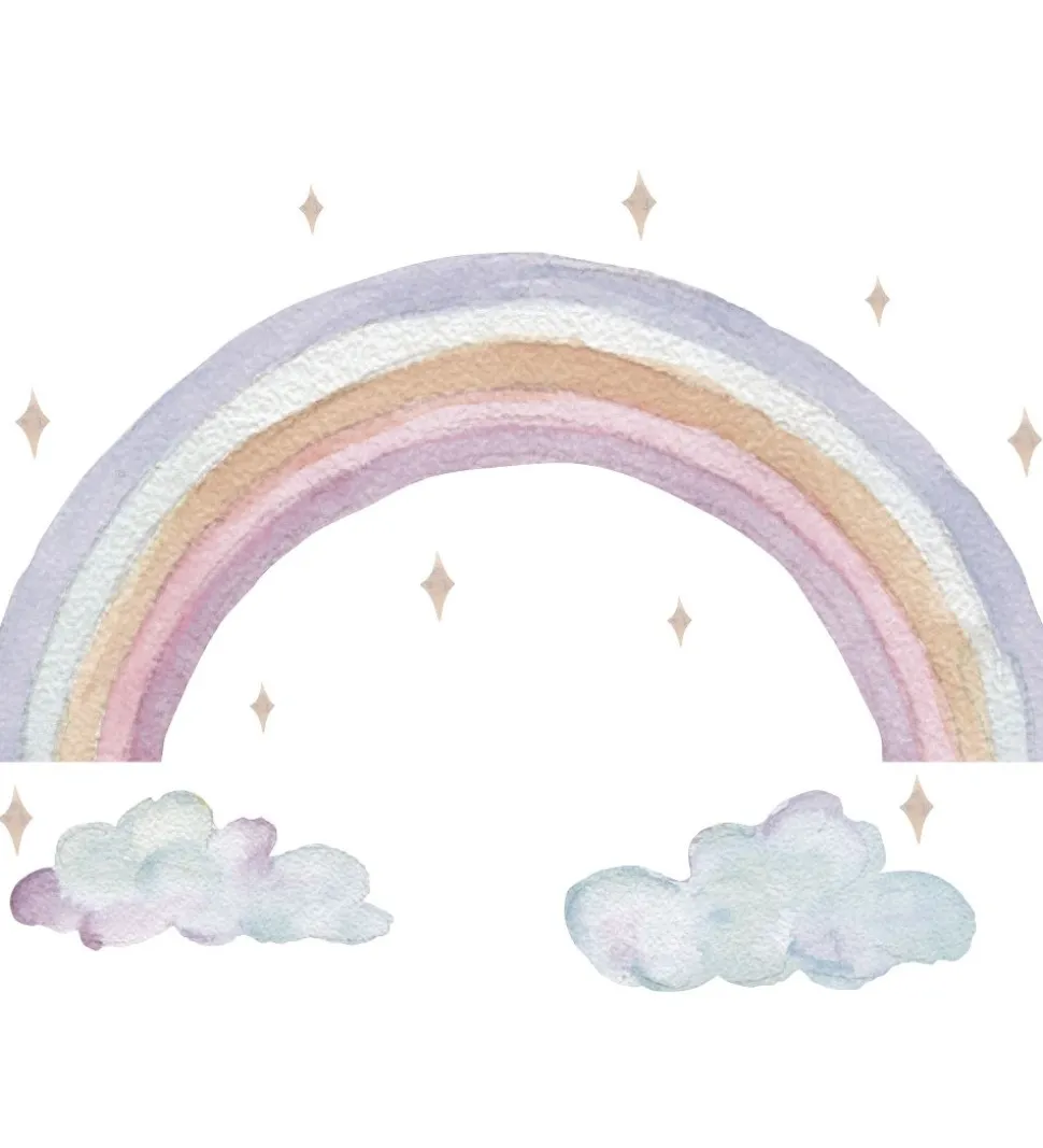 That's Mine Wallstickers - Regnbue - Pastel