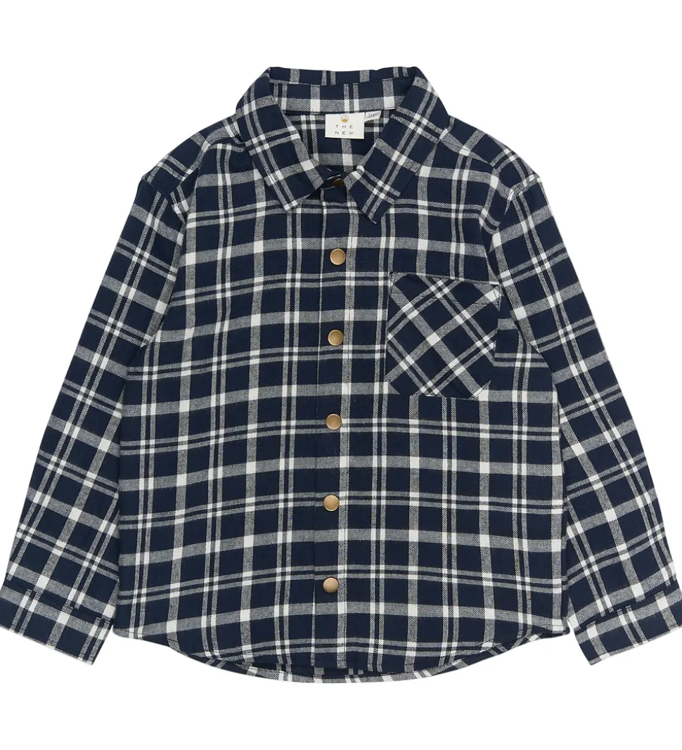 The New Skjorte - TnRonan - Navy Blazer Check