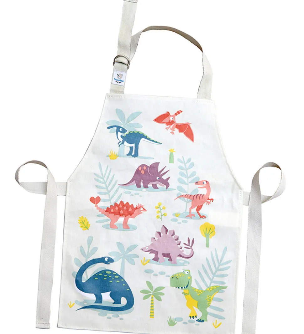 ThreadBear Forklæde - Dinosaur Venner