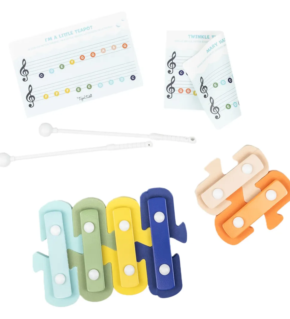 Tiger Tribe Bade-xylofon - Multifarvet