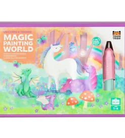 Tiger Tribe Farvesæt - Magic Painting World - Unicorns & Friends