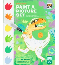Tiger Tribe Farvesæt - Paint A Picture Set - Dinosaurs
