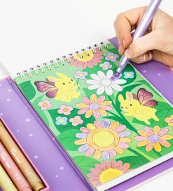 Tiger Tribe Farvesæt - Shimmer Colouring Set - Little Fairy Land