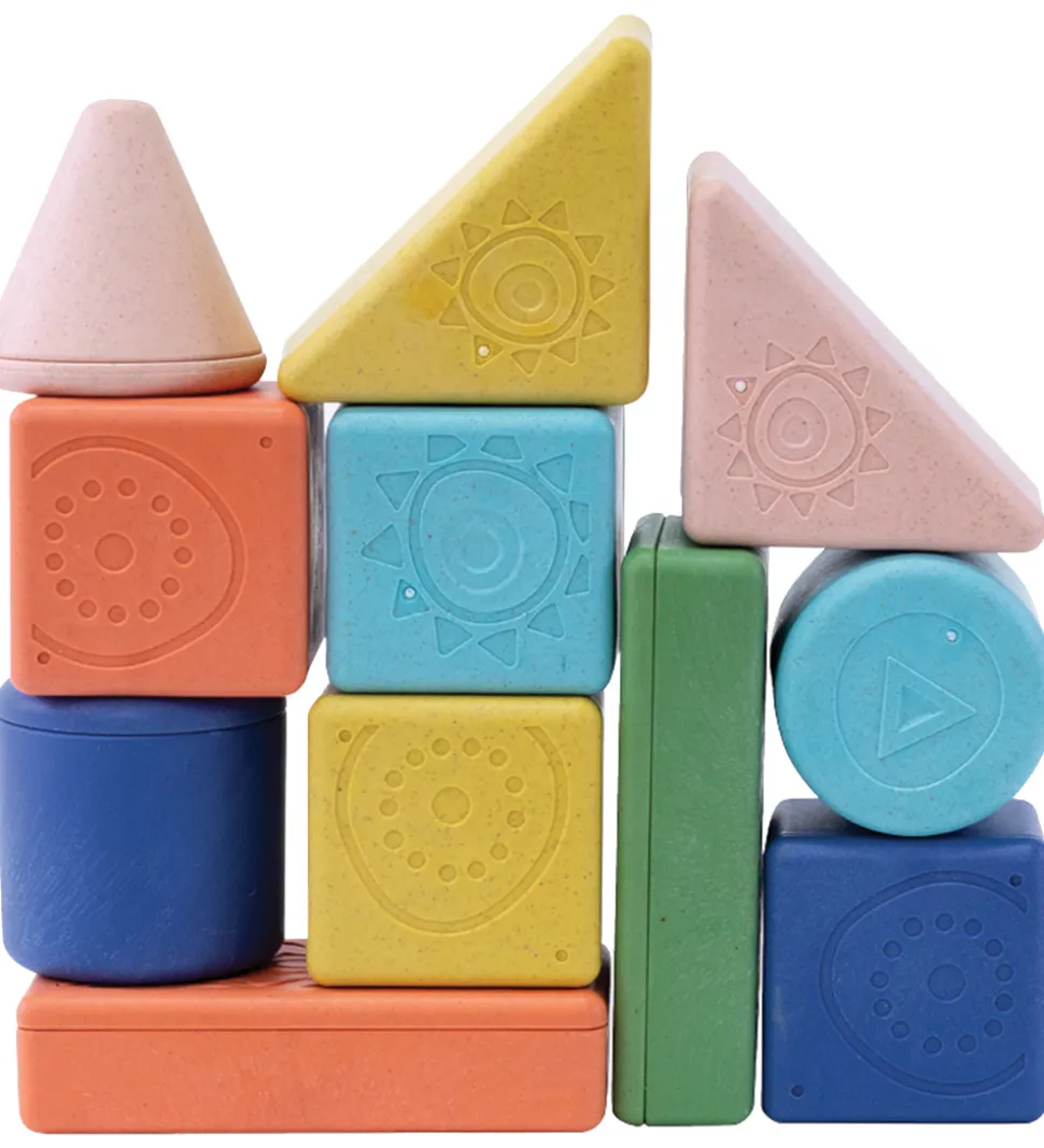 Tiger Tribe Rasleklodser - Rattle & Stack Blocks - Startsæt - 1