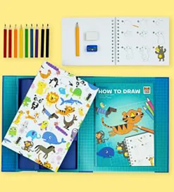 Tiger Tribe Tegnesæt - Lær At Tegne - Dyr