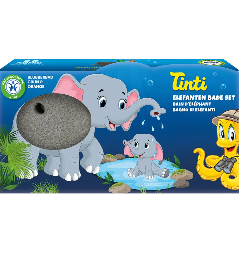 Tinti Badesæt - 3 Dele - Elefanten