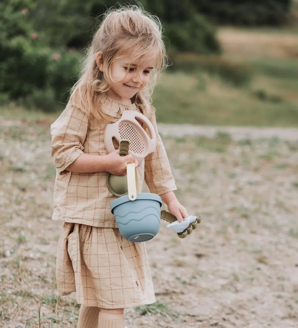 Tiny by Dantoy BIO Plastic Spandsæt - 5 Dele - Blå