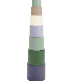 Tiny by Dantoy BIO Plastic Byggebægre - 7 Dele