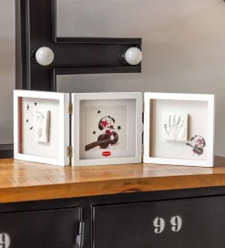 Tiny Love Aftryksæt - Hånd/Fod - Dobbeltramme - Hvid