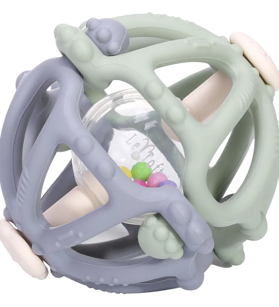 Tiny Tot Bidelegetøj m. Rangle - Sage/Blå