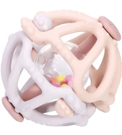 Tiny Tot Bidelegetøj m. Rangle - Blush/Lilla