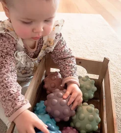 Tiny Tot Bolde - Sensory Silicone Fidget Balls - 2-pak - 7 cm -