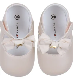 Tommy Hilfiger Ballerina Hjemmesko - Nude/Sløjfe