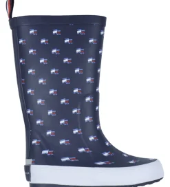 Tommy Hilfiger Gummistøvler - Flag - Blue