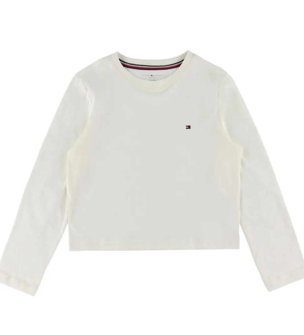 Tommy Hilfiger Nattøj - Ivory Silk/Mini Plaie Ivory