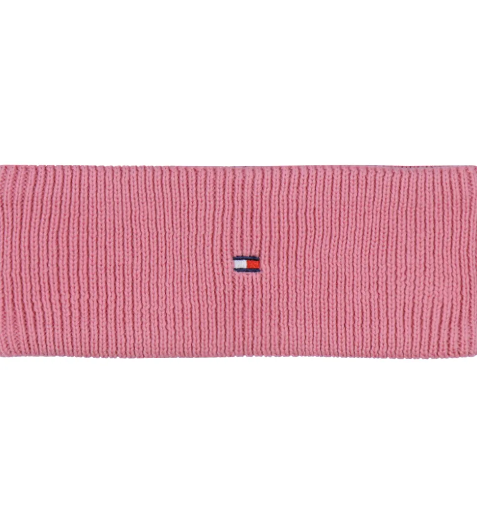 Tommy Hilfiger Pandebånd - Strik - Mystic Pink