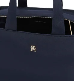 Tommy Hilfiger Pusletaske - TH Seasonal Changing - Space Blue