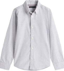 Tommy Hilfiger Skjorte - Dark Night Navy Stripe