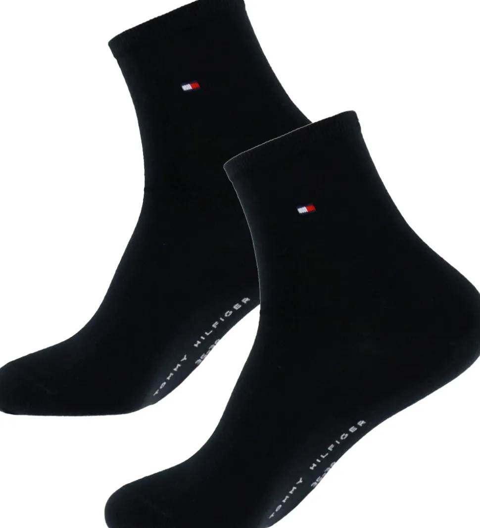 Tommy Hilfiger Strømper - 2-pak - Sort