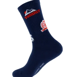 Tommy Hilfiger Strømper - 2-pak - Navy/Hvid