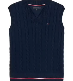 Tommy Hilfiger Vest - Strik - Dark Night Navy