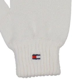 TommyHilfiger Handsker - Strik - Ancient White