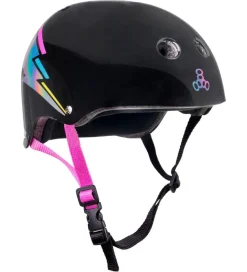 Triple Eight Hjelm - Certified Sweatsaver - Black Hologram