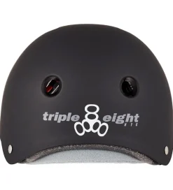 Triple Eight Hjelm - Certified Sweatsaver - Black Rubber