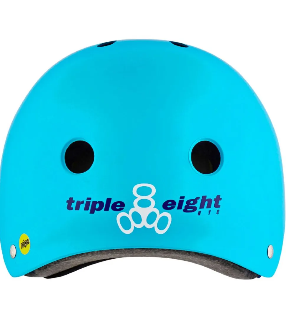 Triple Eight Hjelm - Dual Certified MiPS - Hyper Blue Matte