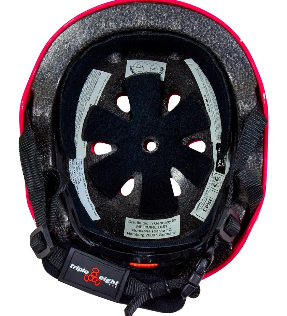 Triple Eight Hjelm - Lil 8 Staab - Neon Pink Matte