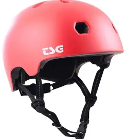 TSG Cykelhjelm - Mata Solid Color - Satin Gentle Red