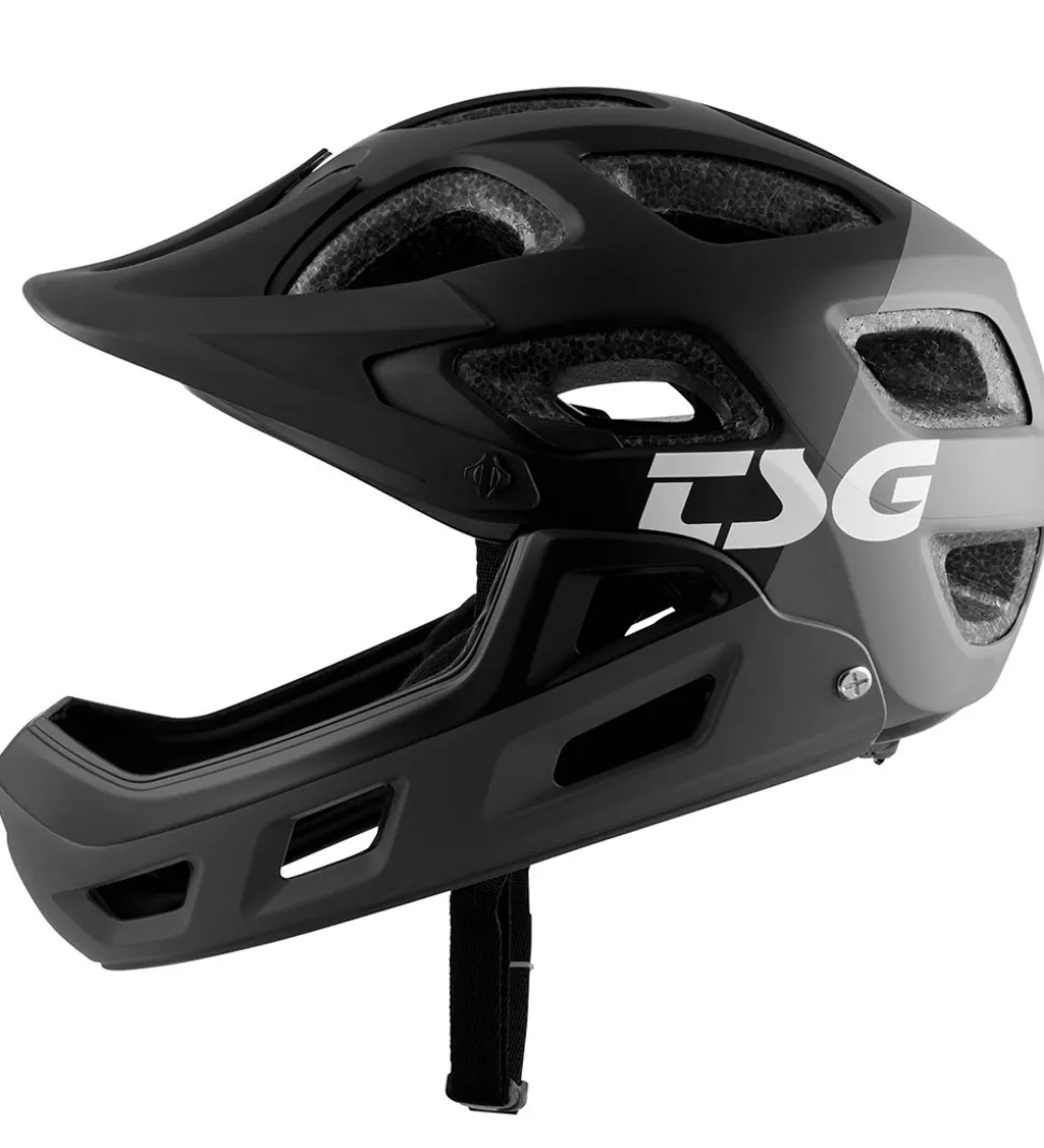 TSG Mountainbikehjelm - Seek FR Graphic - Flow Grey/Sort