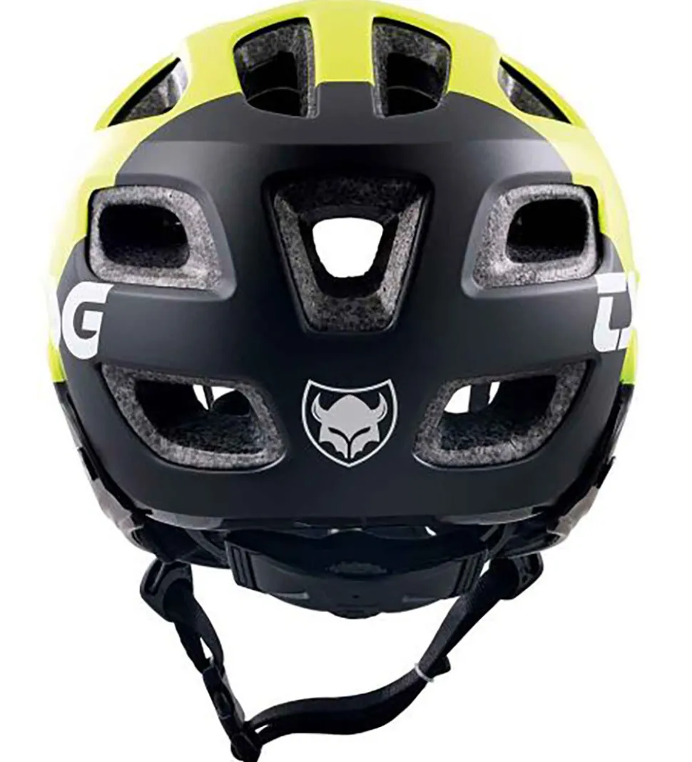 TSG Mountainbikehjelm - Seek FR Graphic - Flow Black/Gul
