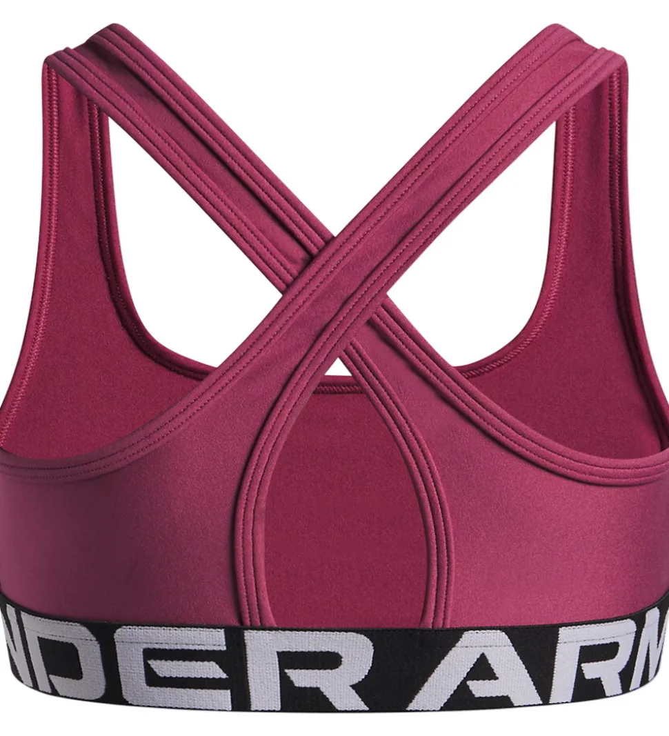 Under Armour Sportstop - Crossback - Fucksia Dusk