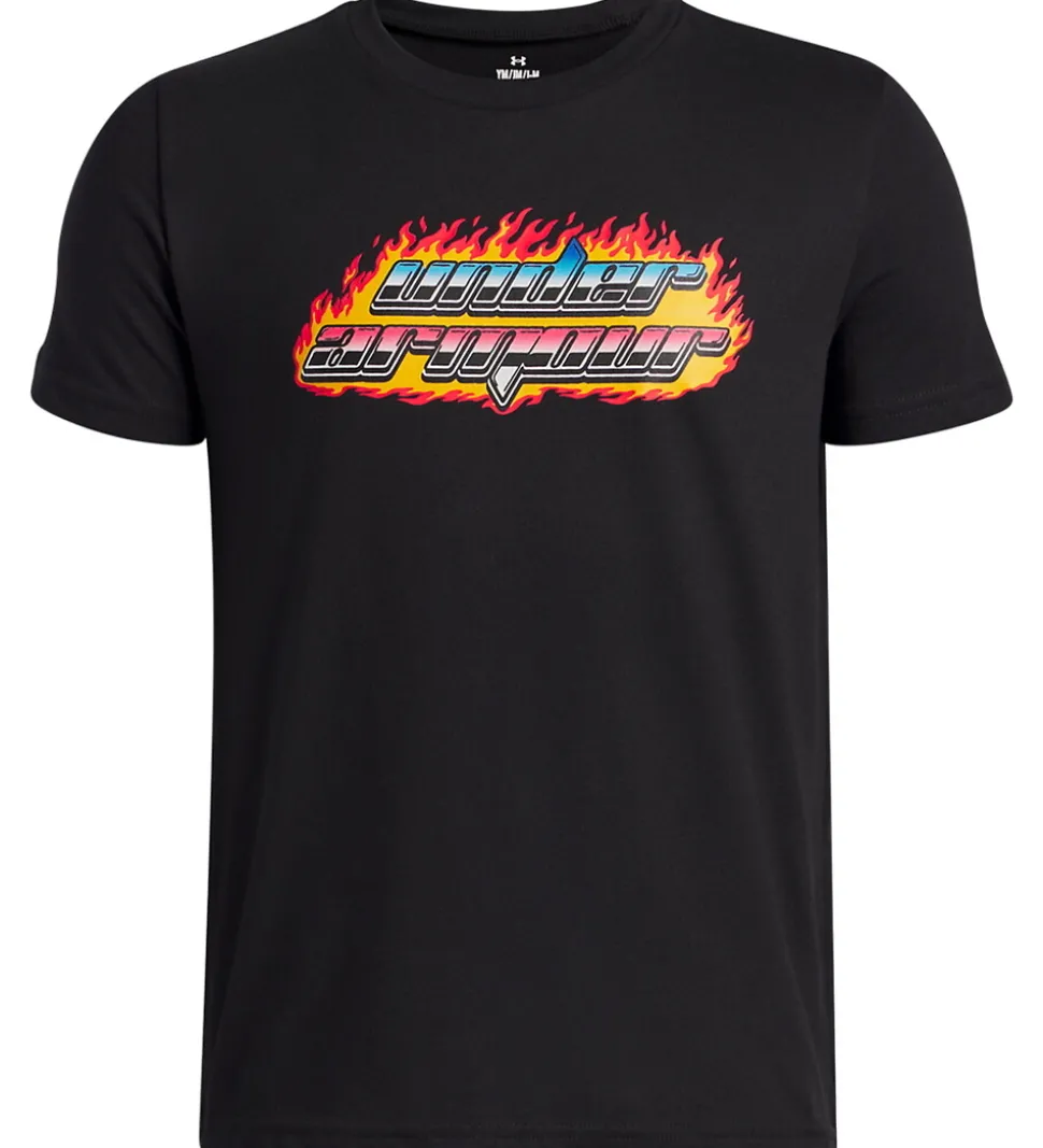 Under Armour T-shirt - Flame Wordmark