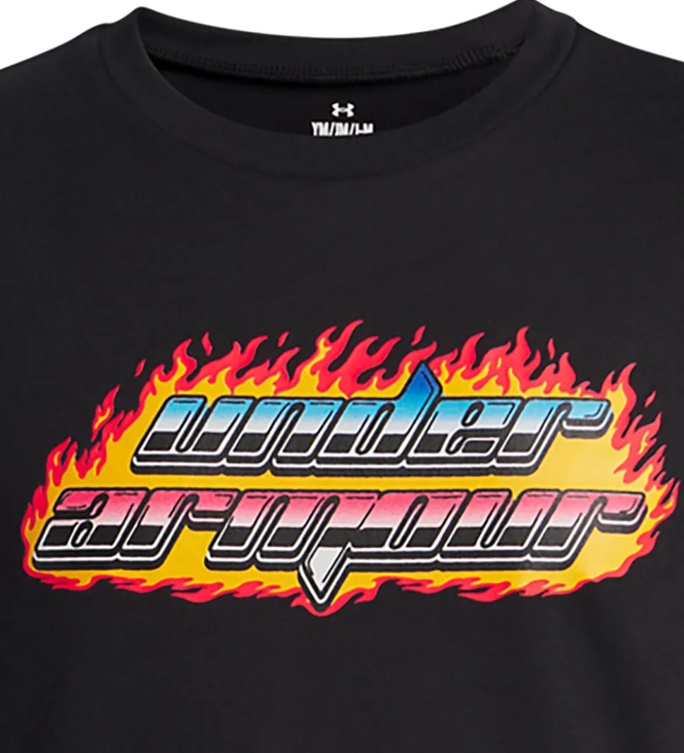 Under Armour T-shirt - Flame Wordmark
