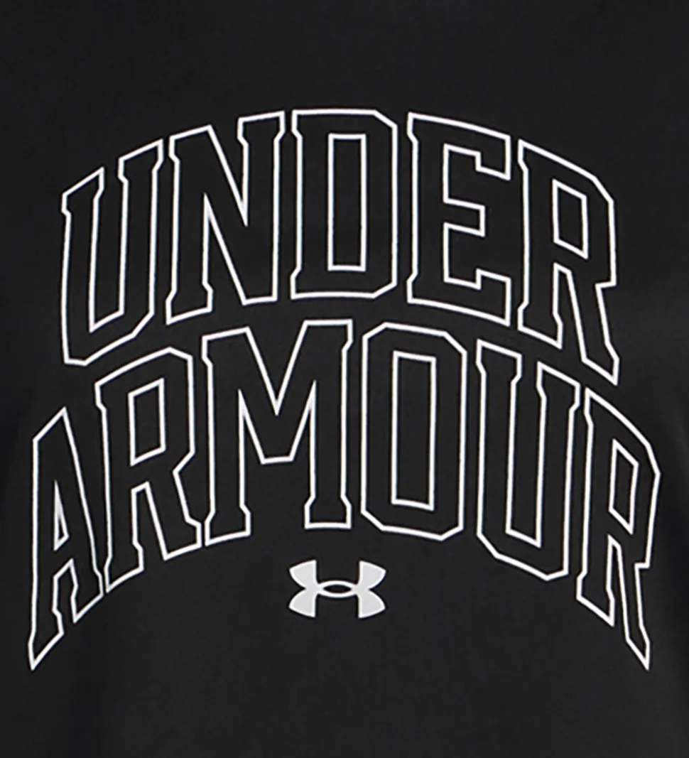 Under Armour T-shirt - Tech Varsity - Sort m. Print