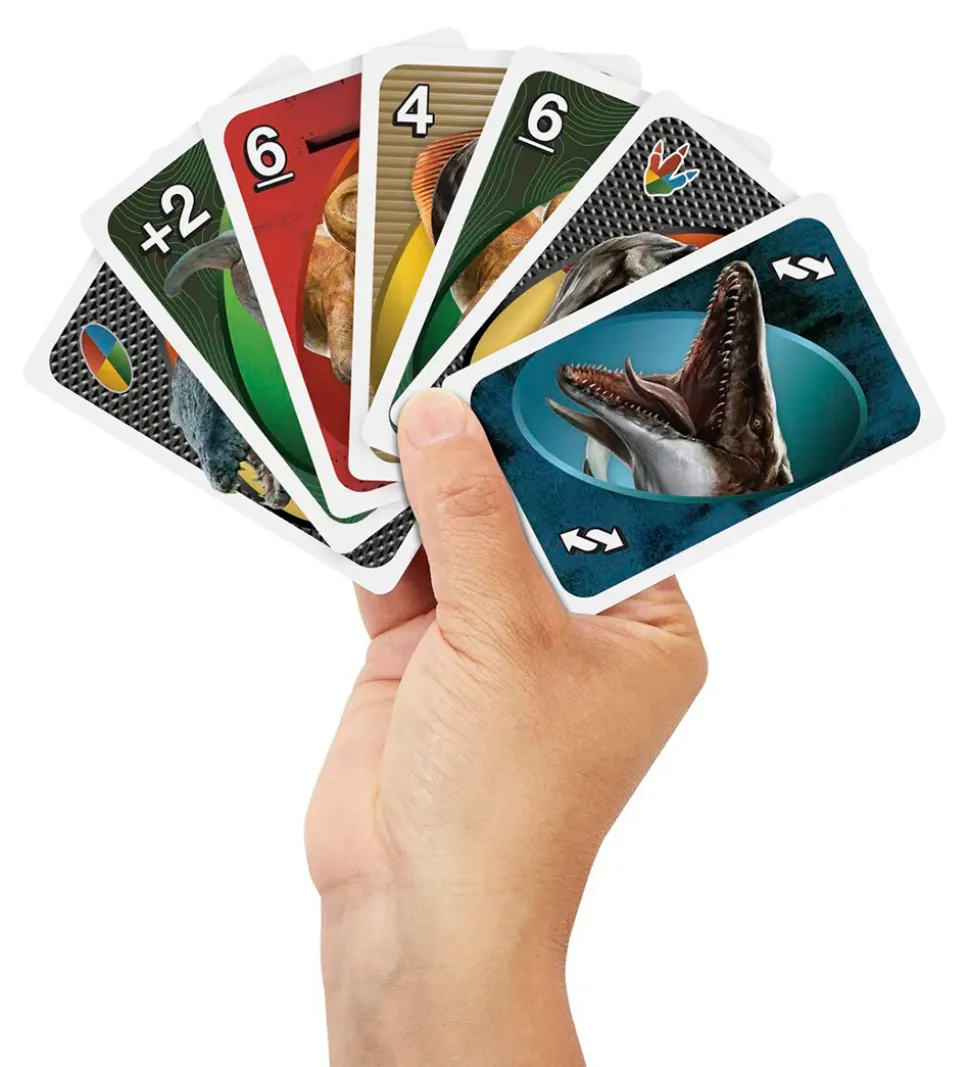 UNO Kortspil - Jurassic World Rebirth